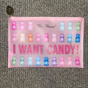 travel makeup bag- Too Faced